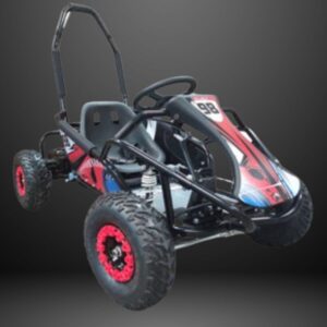 48V 1000W Single Seat Electric Go kart Full Suspension