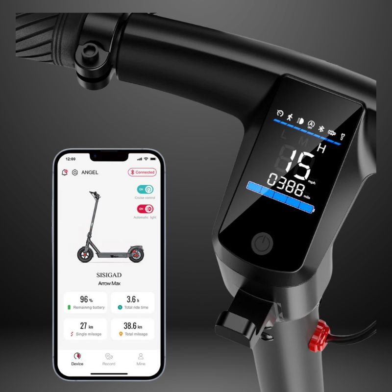 350W Phantom A8 Electric Scooter - Image 5